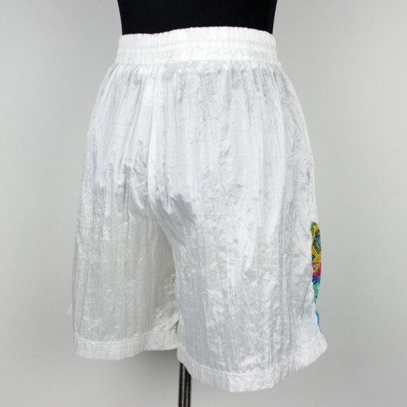 Vintage 90s Drawstring Athletic Shorts with Pockets Size Medium - Picture 4 of 8